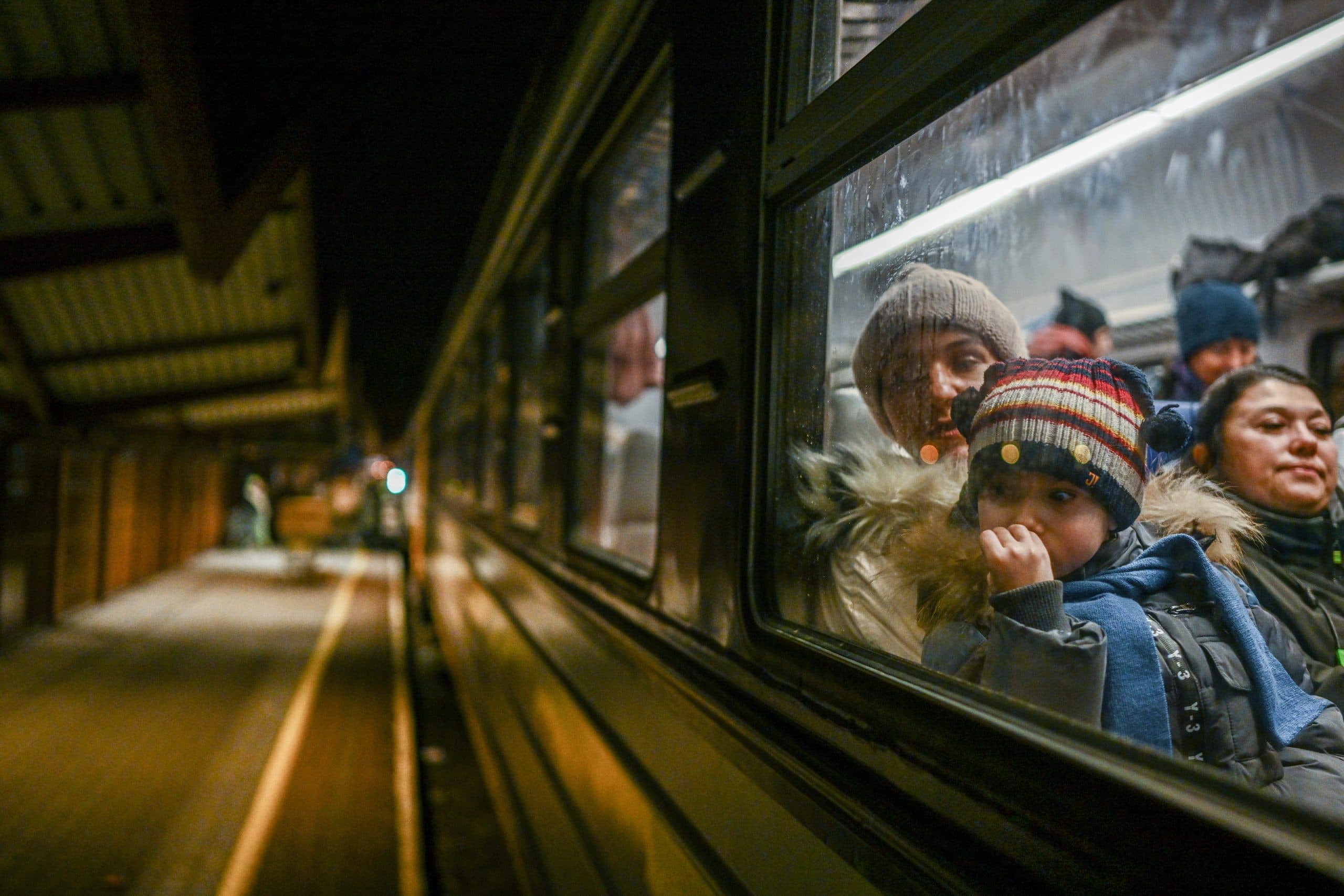 Ukraine's refugee exodus in Poland — cover photograph